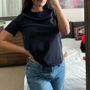 Zara Navy Blue T-shirt